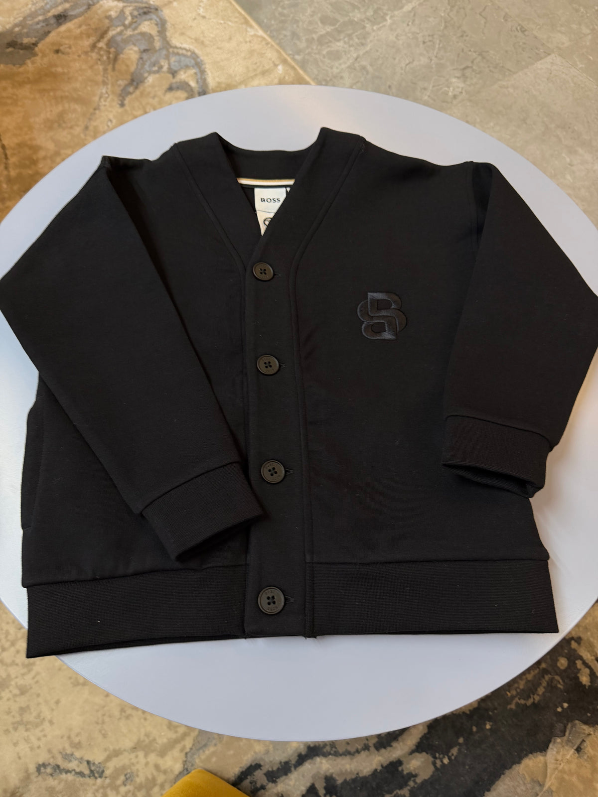 Cardigan para Niño en color negro BOSS