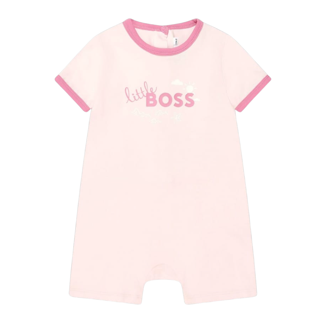 Mono Rosa Claro con little rosa Fucsia