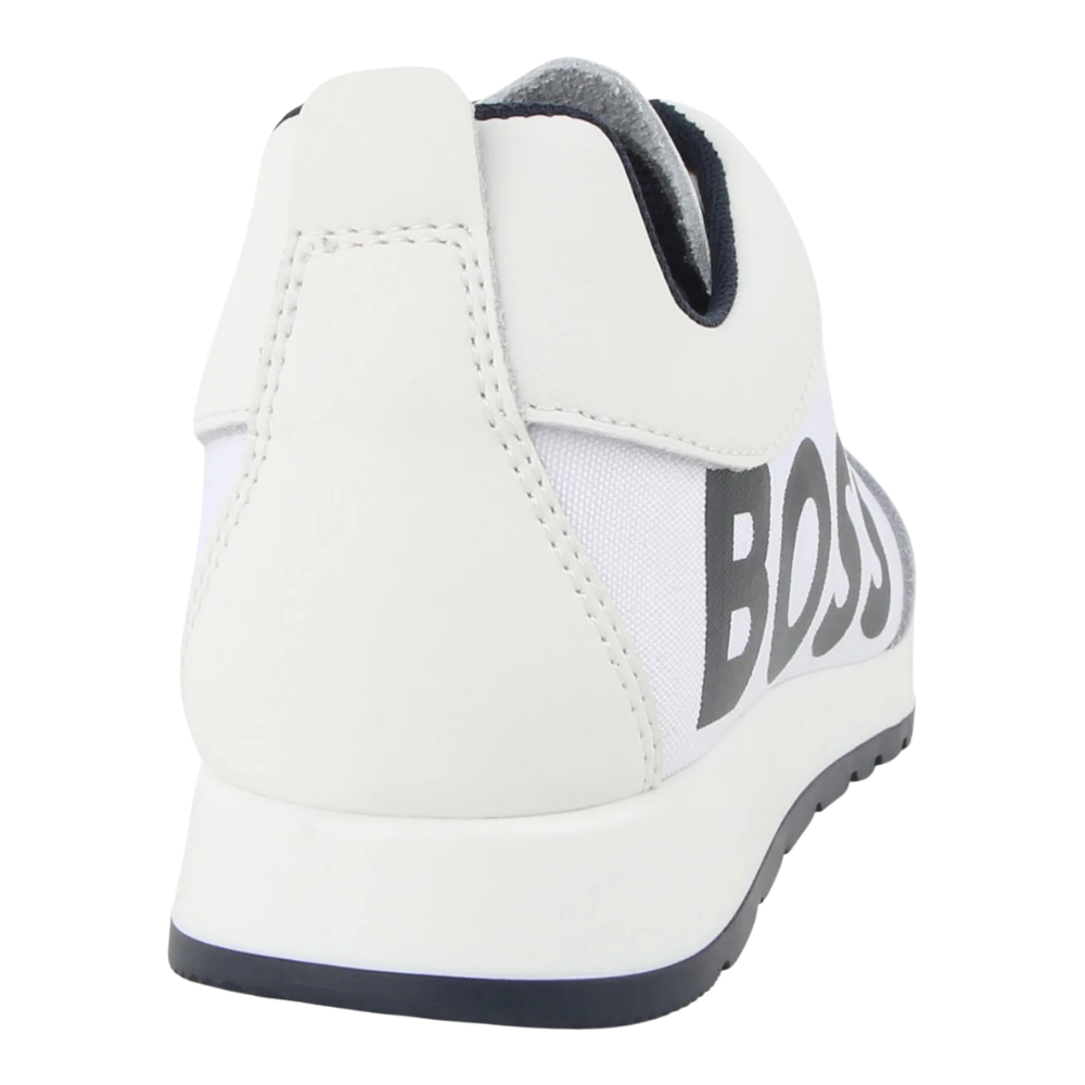 Tenis Boss Blancos Casual para Niño | Diseño Moderno y Cómodo