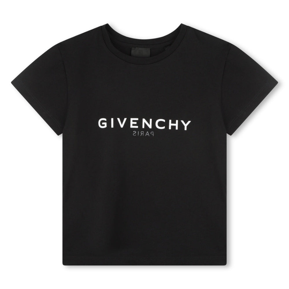 GIVENCHY – Playera Negra con Logo