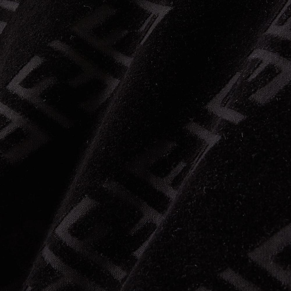 Playera Fendi Kids Negro Monograma Tonal