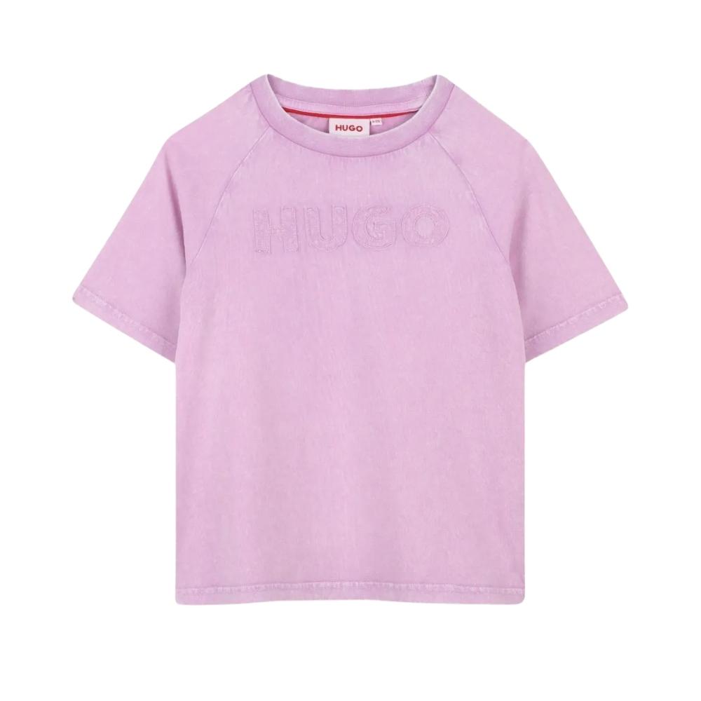 Playera HUGO para niña Logo Classic
