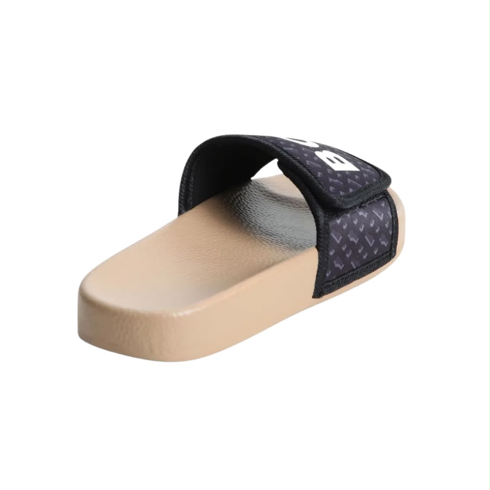 Sandalias Casual BOSS Logo Beige/Negro