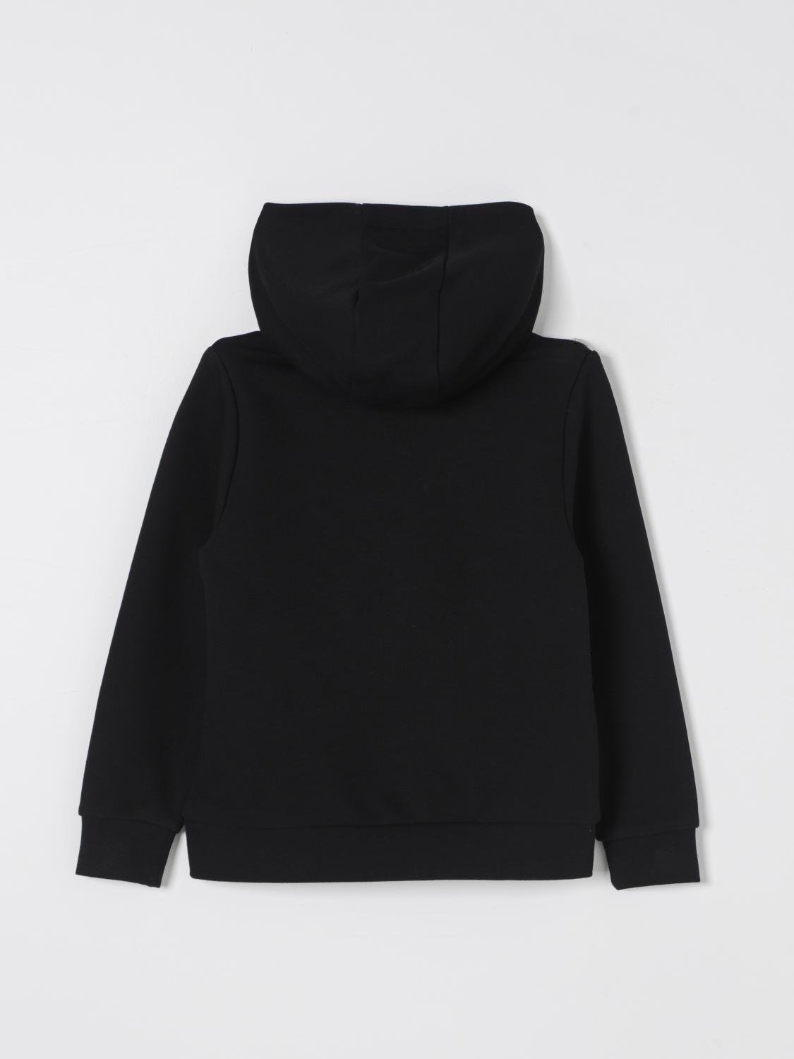 Sudadera con capucha y logo estampado Boss