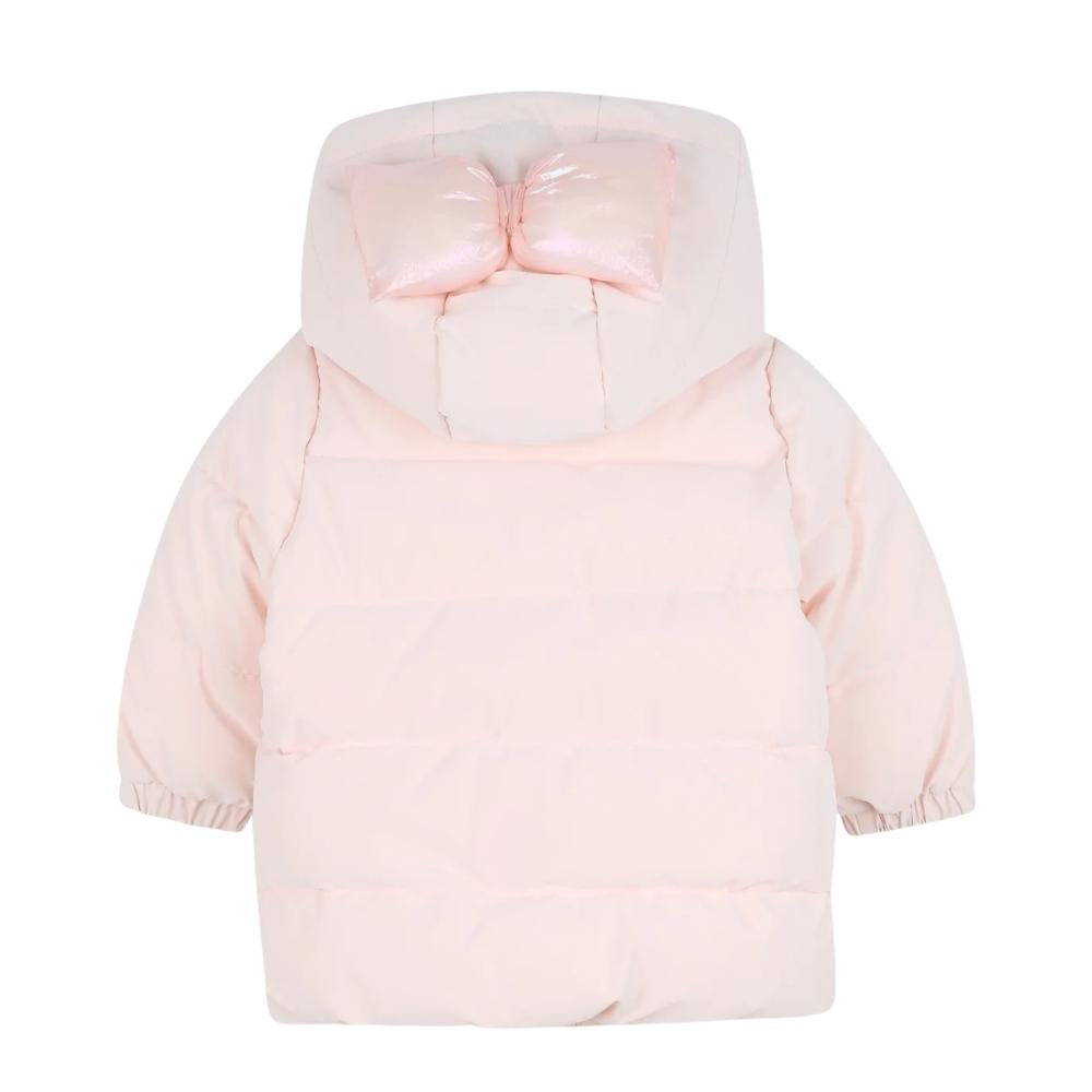 Chamarra Acolchada Rosa con Capucha – Billie Blush