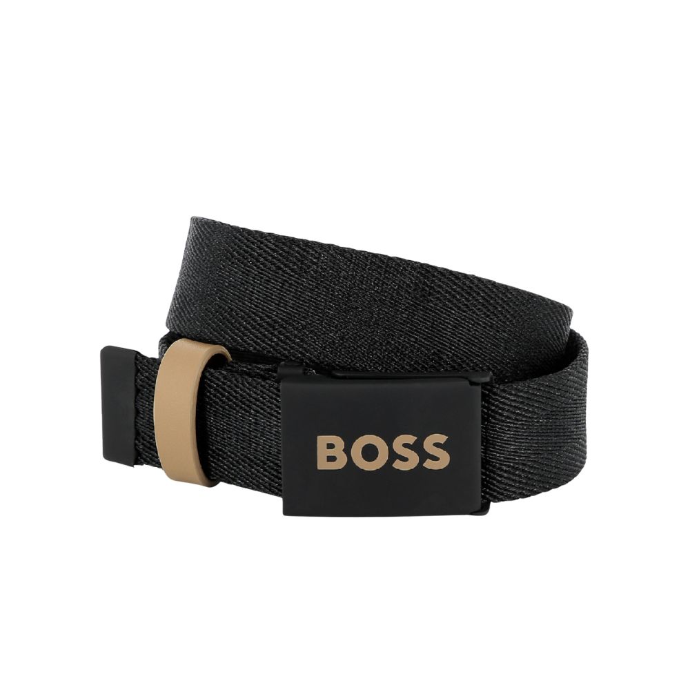 Cinturón BOSS "Urban Stealth" - Black & Gold Matte