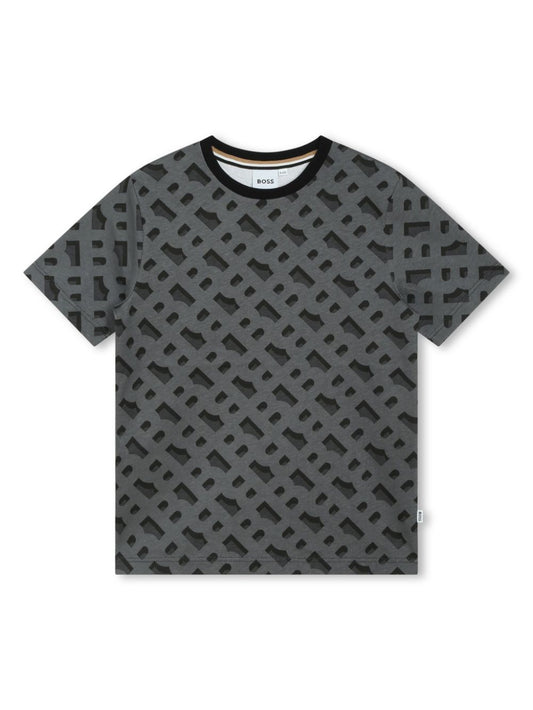 Playera Cuello redondo Estampado Logo Boss