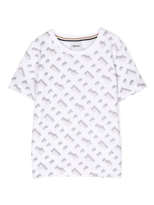 Playera Cuello redondo Estampada Logo Boss