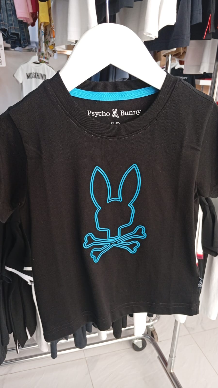 Playera Infantil Psycho Bunny Skull