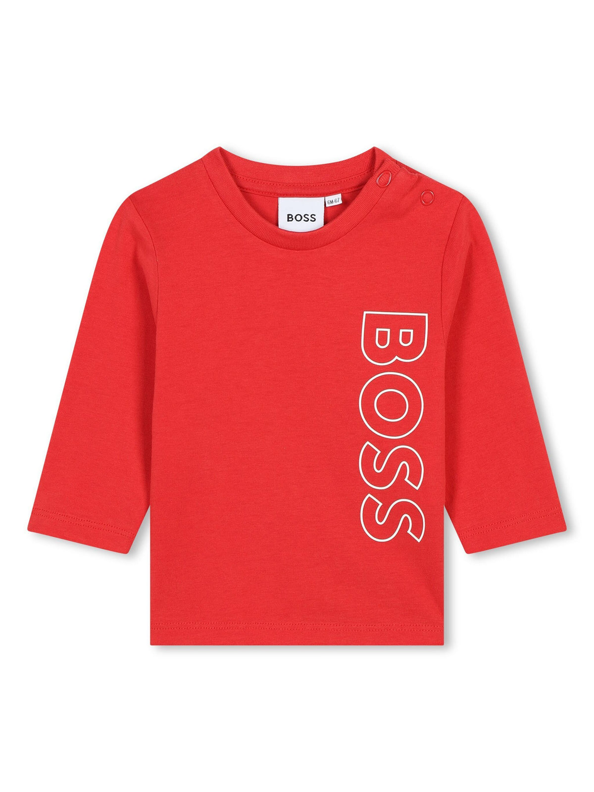 Playera Manga larga   Boss Cuello redondo