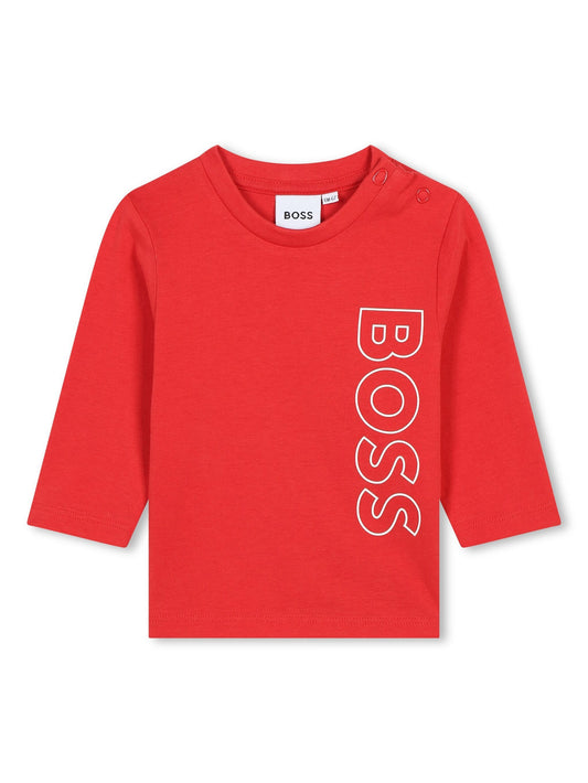 Playera Manga larga   Boss Cuello redondo