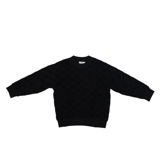 Sudadera Fendi Negra con Monograma FF Texturizado