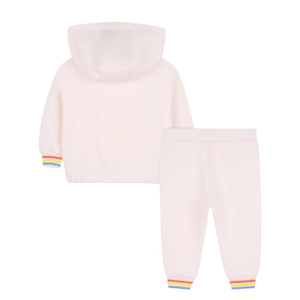 Conjunto Bebé con Capucha y Detalles Arcoíris – Billie Blush