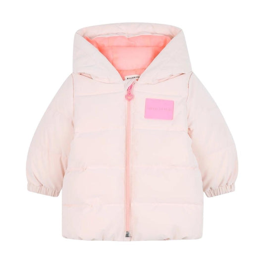 Chamarra Acolchada Rosa con Capucha – Billie Blush
