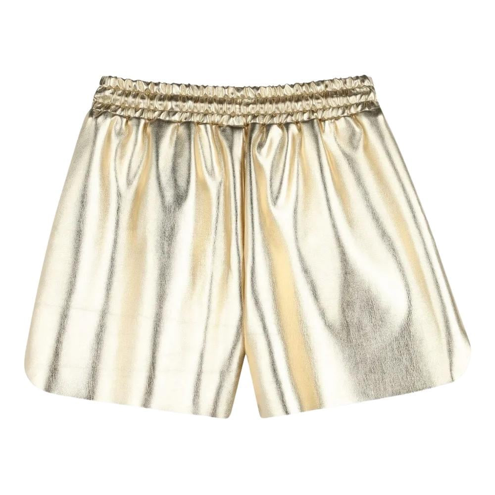 Short para Niña en color  metálico en tono dorado Boss