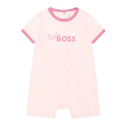 Mono Rosa Claro con little rosa Fucsia