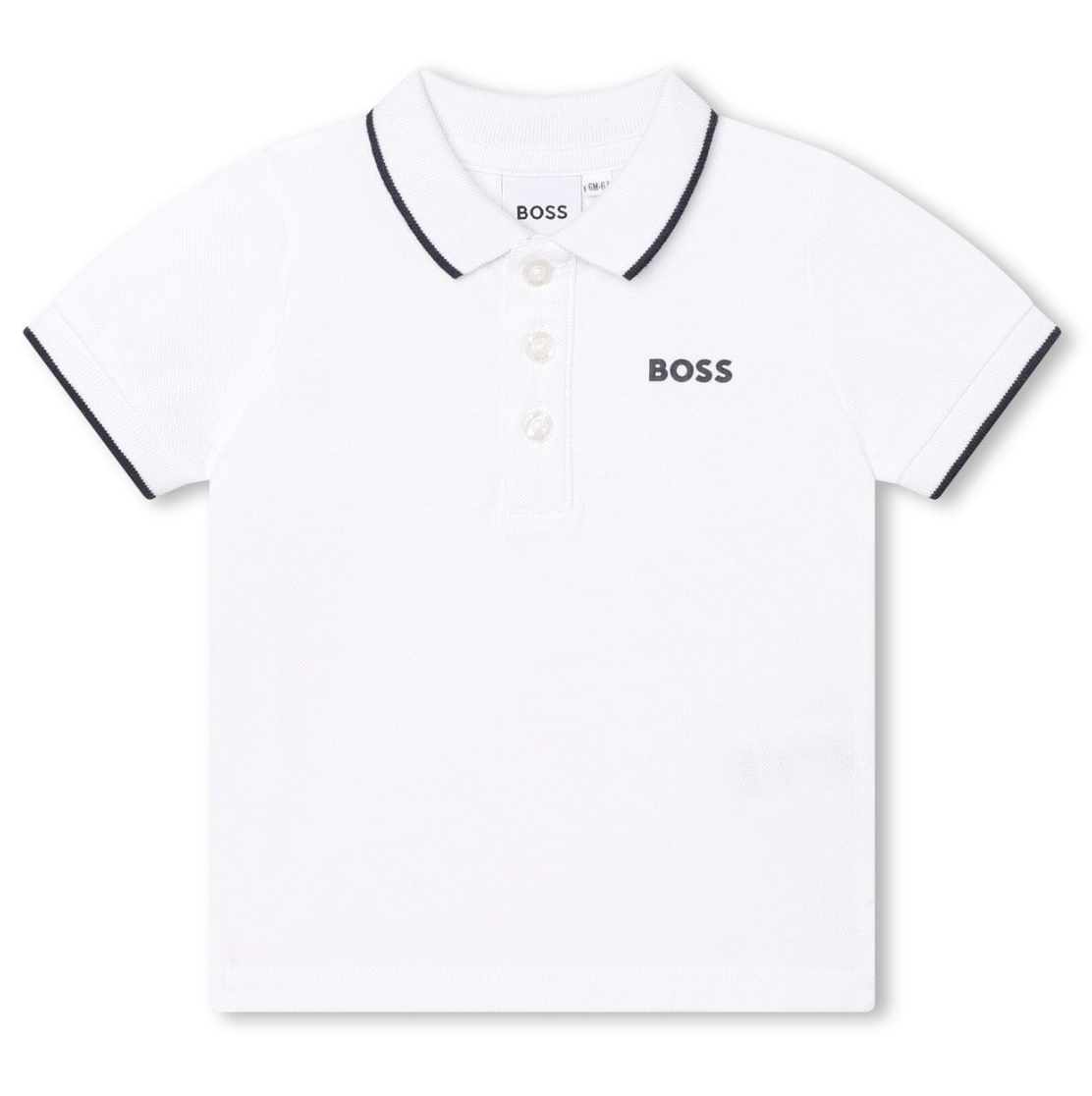 Polo Blanco Niño – BOSS