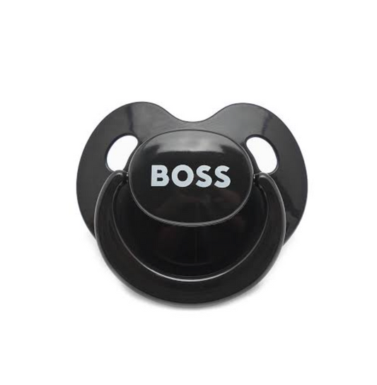 Chupón negro BOSS para bebé
