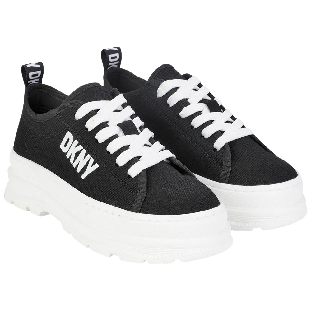DKNY Tenis Negros Plataforma