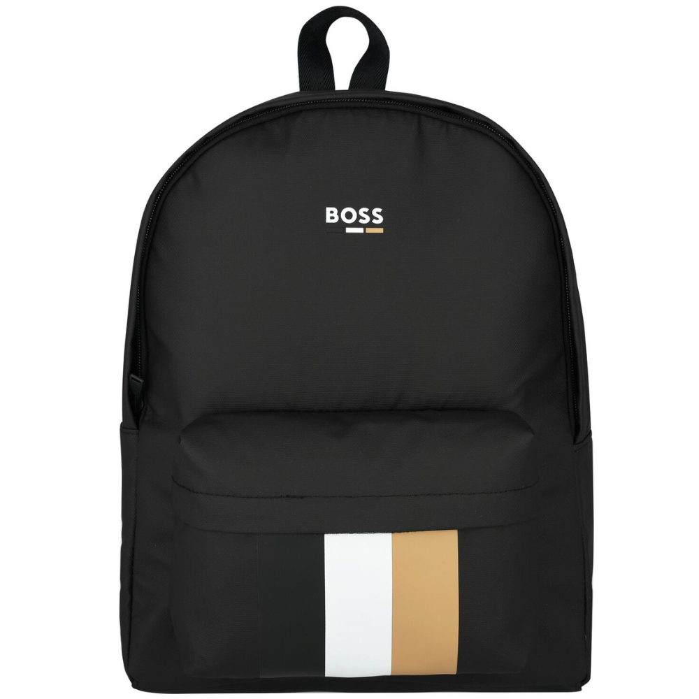 Mochila BOSS Tricolor Stripe Negra