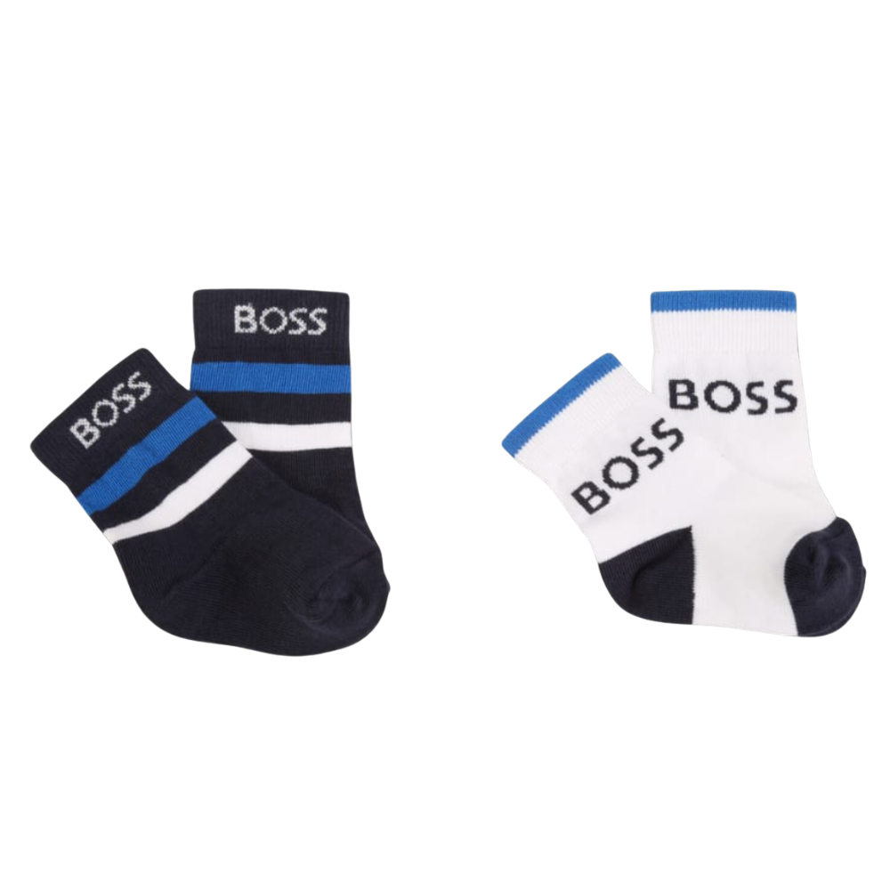 Pack de calcetines BOSS para bebé con rayas
