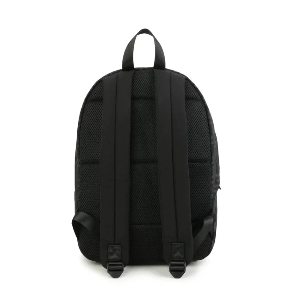EK-mochila color negro para niños escuela