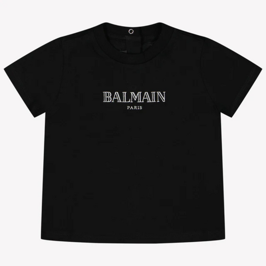 EK-playera manga corta balmain color negro