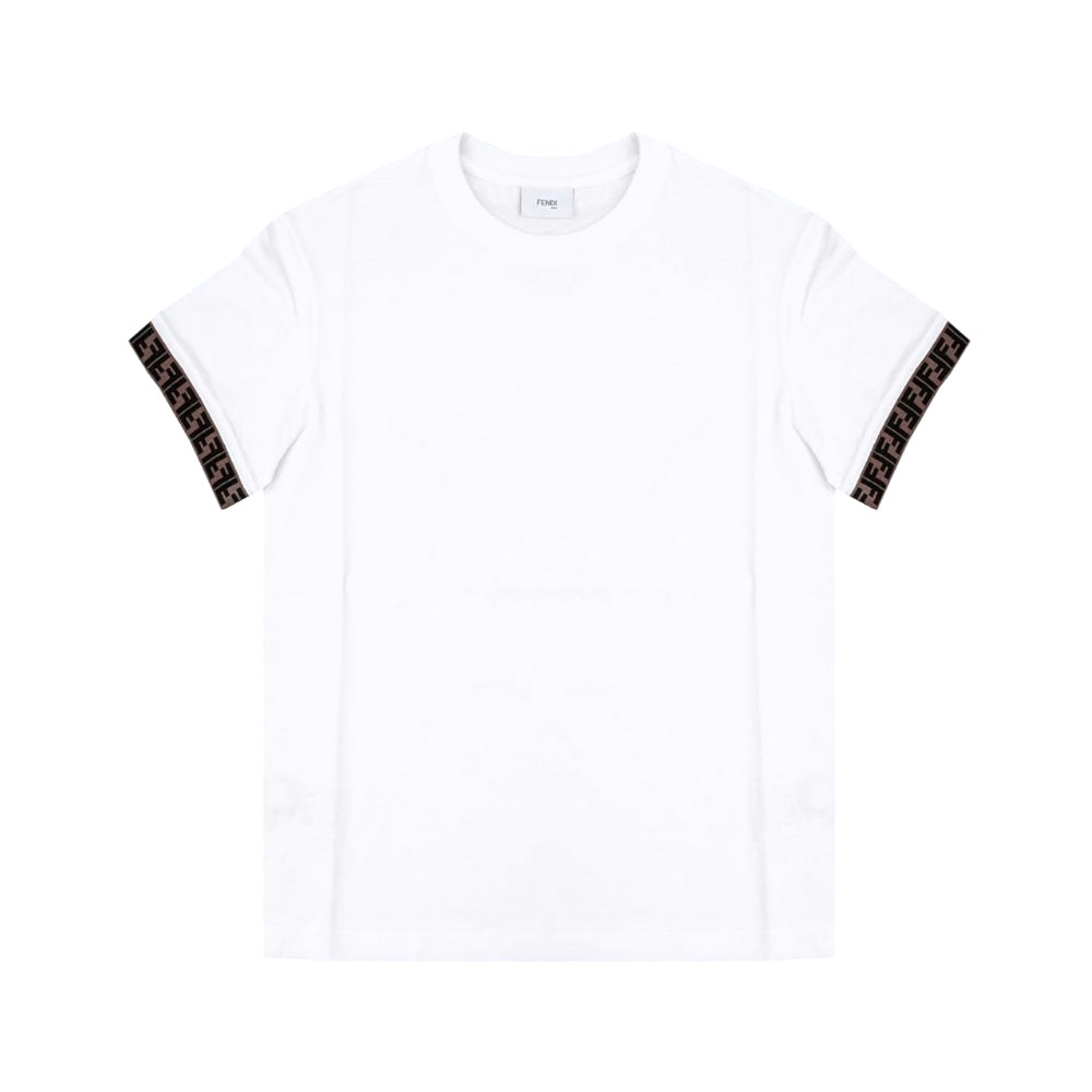 Playera blanca básica Fendi