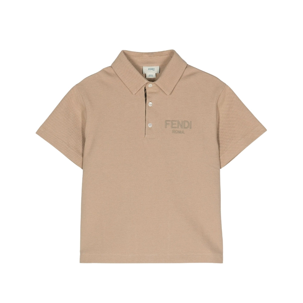 Fendi Roma Polo Beige