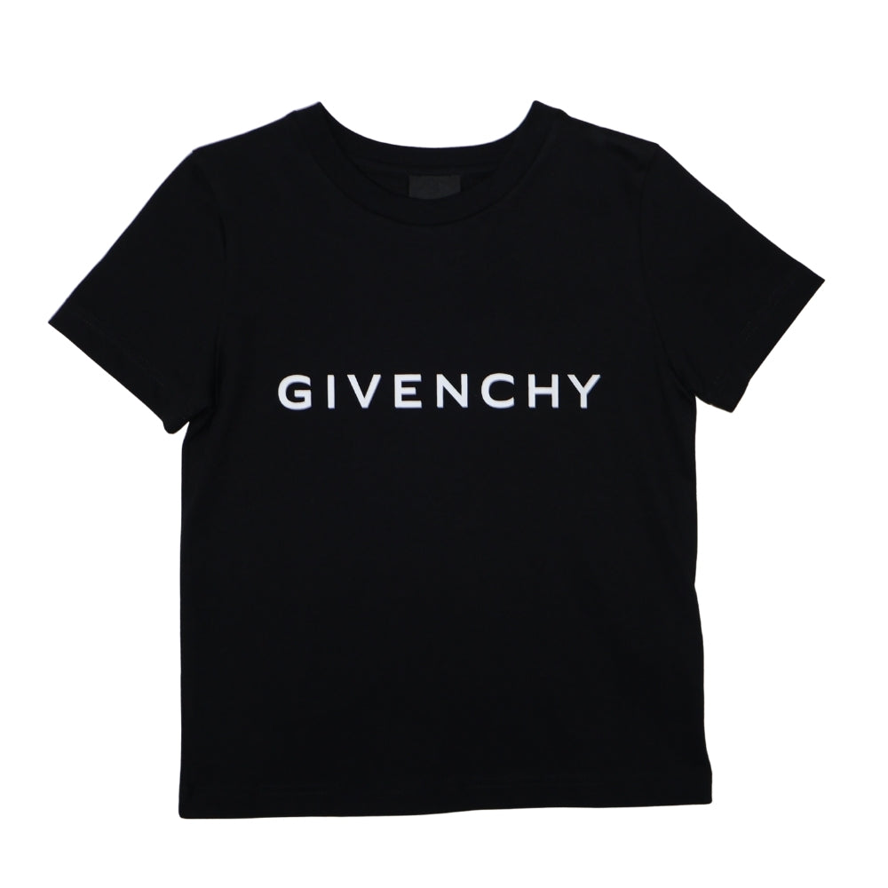GIVENCHY – Playera Negra con Logo Clásico