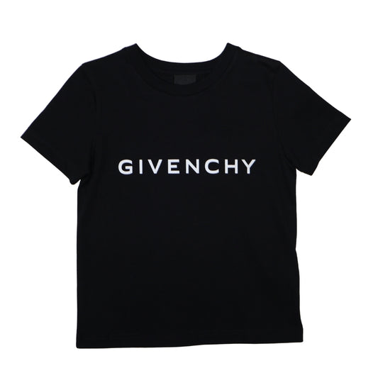 GIVENCHY – Playera Negra con Logo Clásico