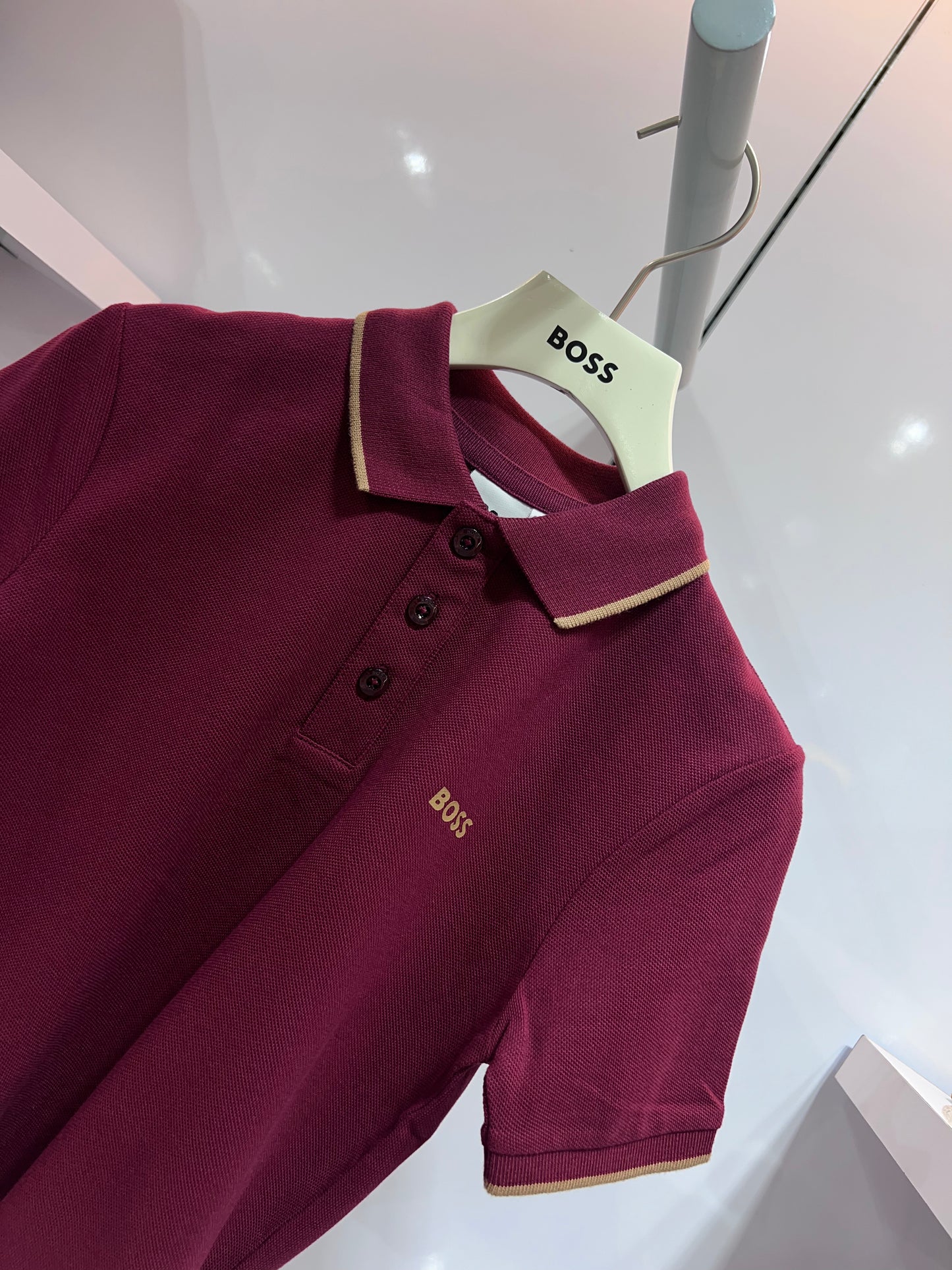 Playera Polo Manga Corta Boss