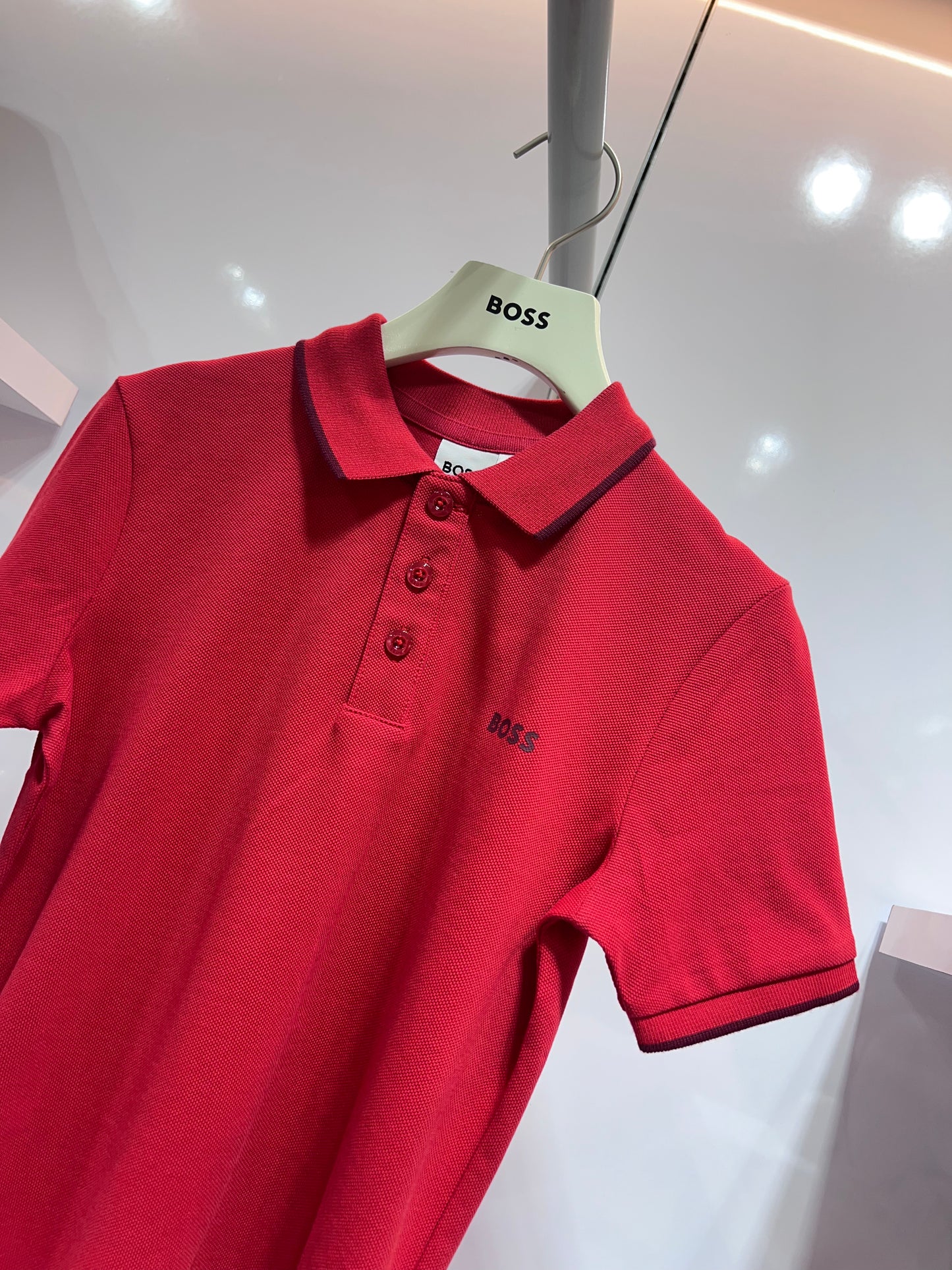 Playera Polo Manga Corta Boss