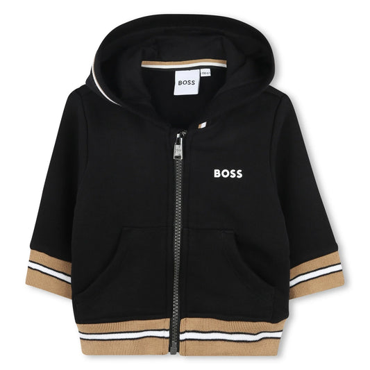Sudadera para bebé con gorro Boss