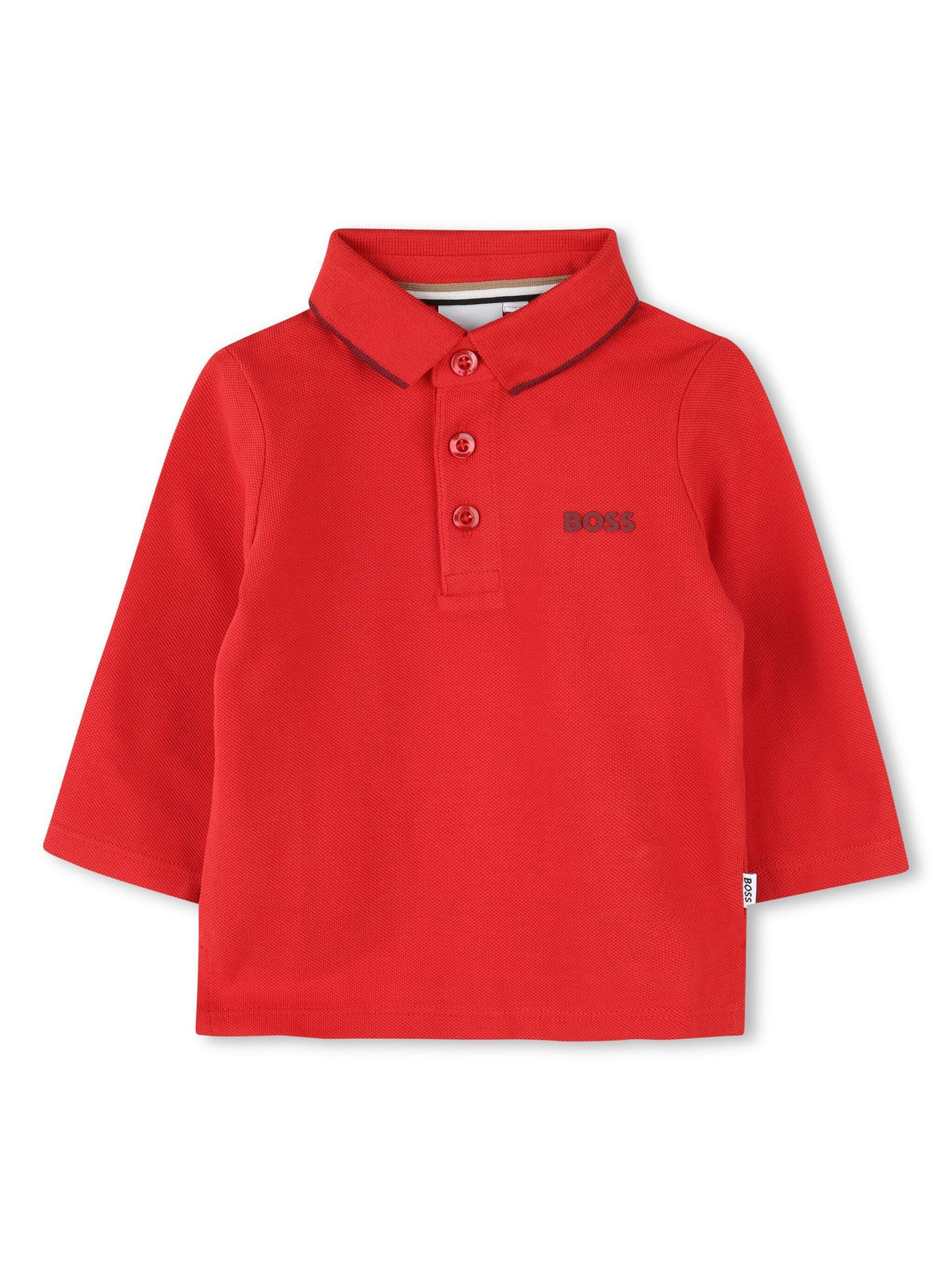 Playera Manga larga   Boss Cuello Polo