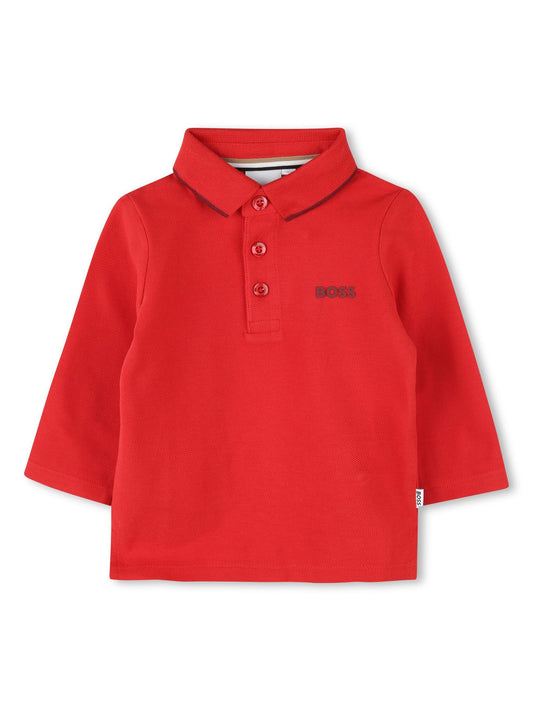 Playera Manga larga   Boss Cuello Polo
