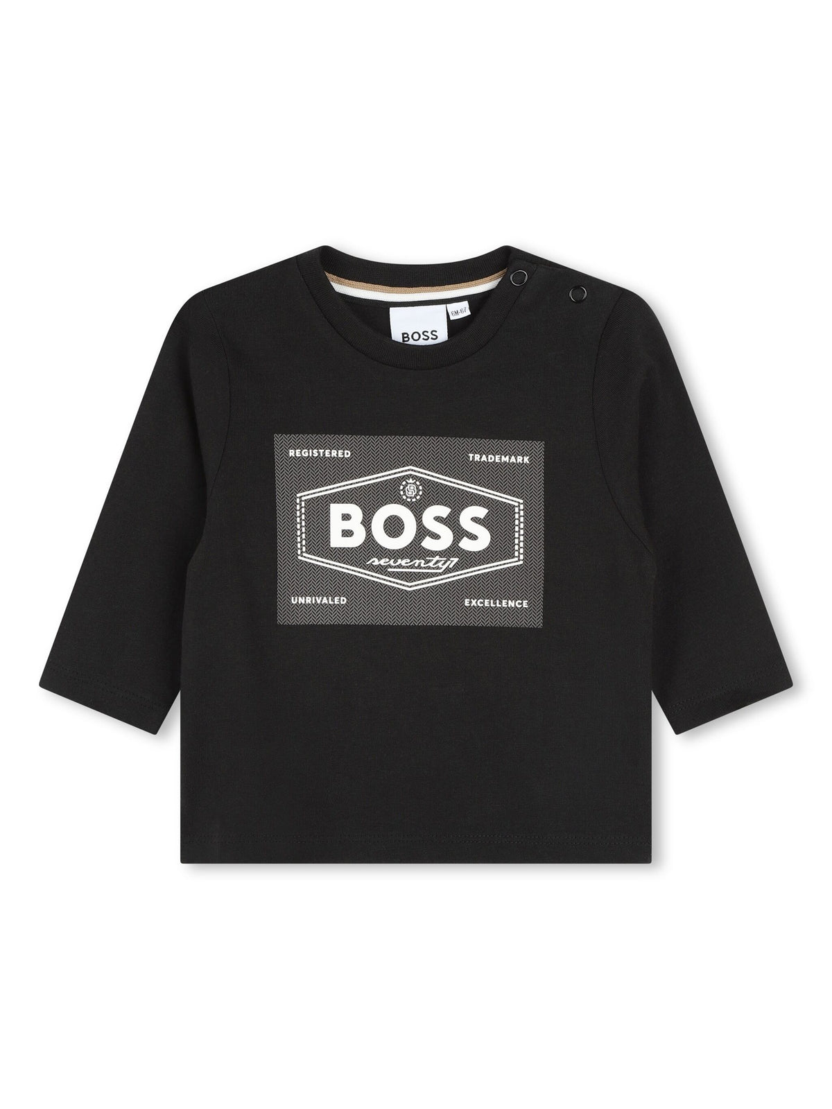 Playera Manga larga   Boss Cuello redondo