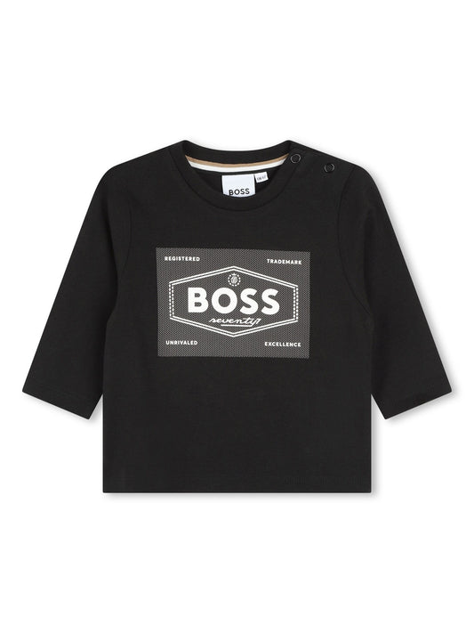Playera Manga larga   Boss Cuello redondo