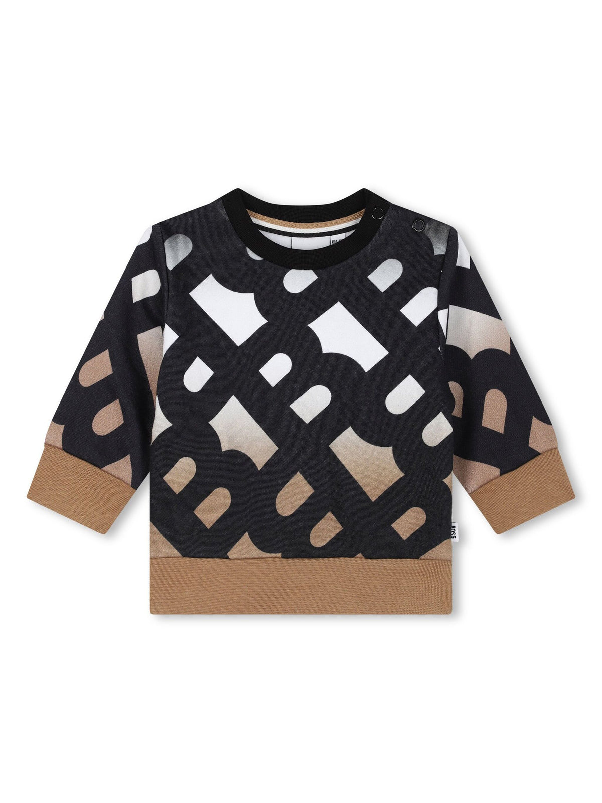 Sudadera con logo estampado Boss