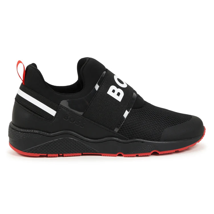 Tenis Boss con logo en correa