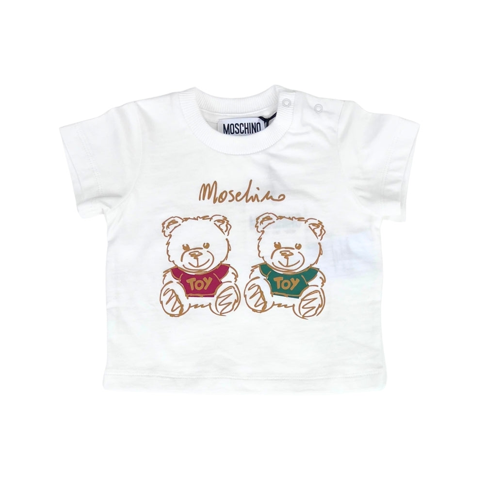 Camiseta Bebé Moschino Teddy Dúo