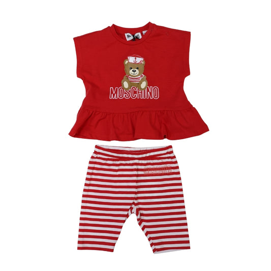 Conjunto Bebé Moschino Teddy Marinero