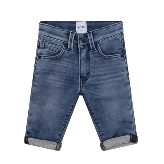 Boss Pantalón Mezclilla Azul Claro Niño