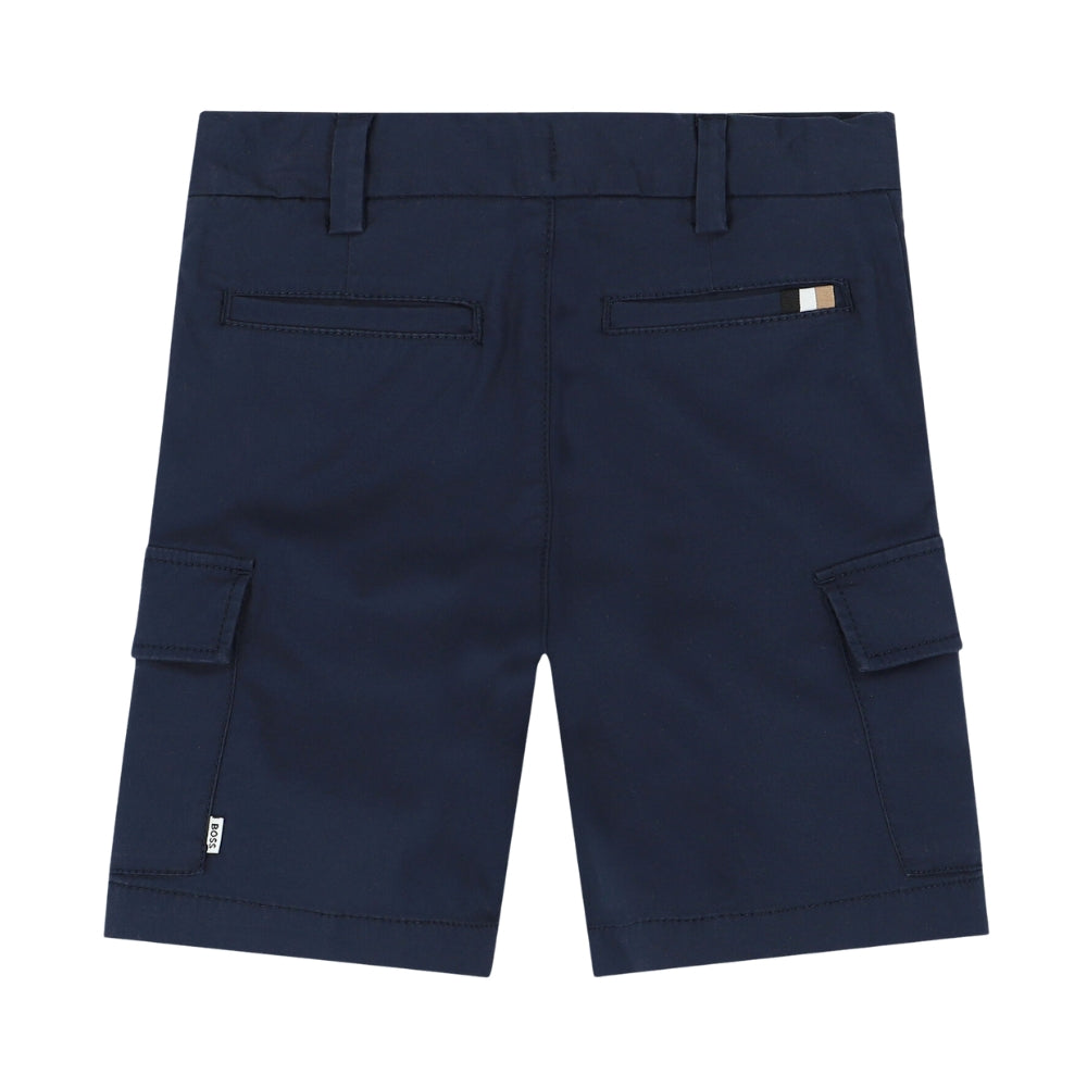 Boss Short Cargo Azul Marino Niño (Modelo 1)