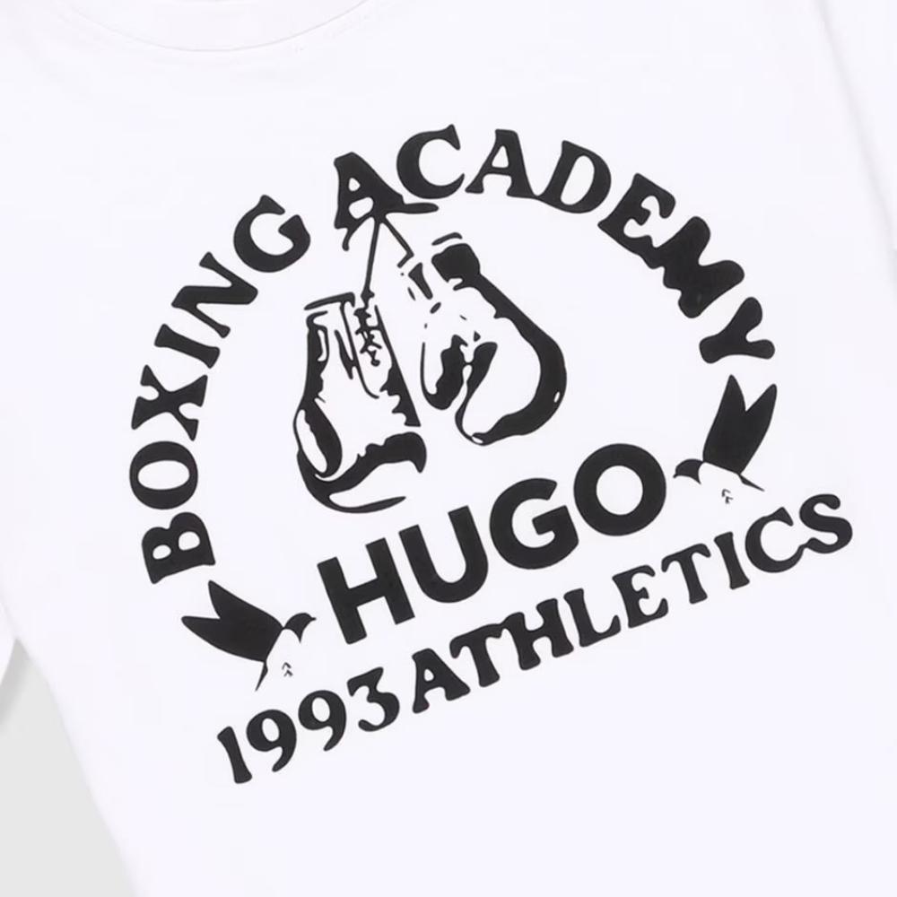 Playera Blanca HUGO para niña