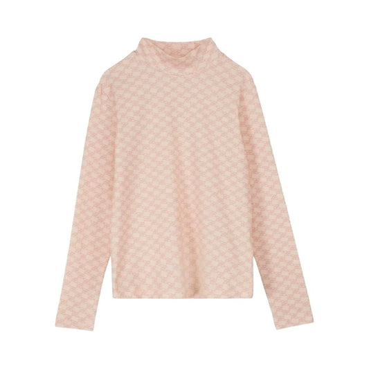 Sudadera Fendi Rosa con Estampado Monograma FF