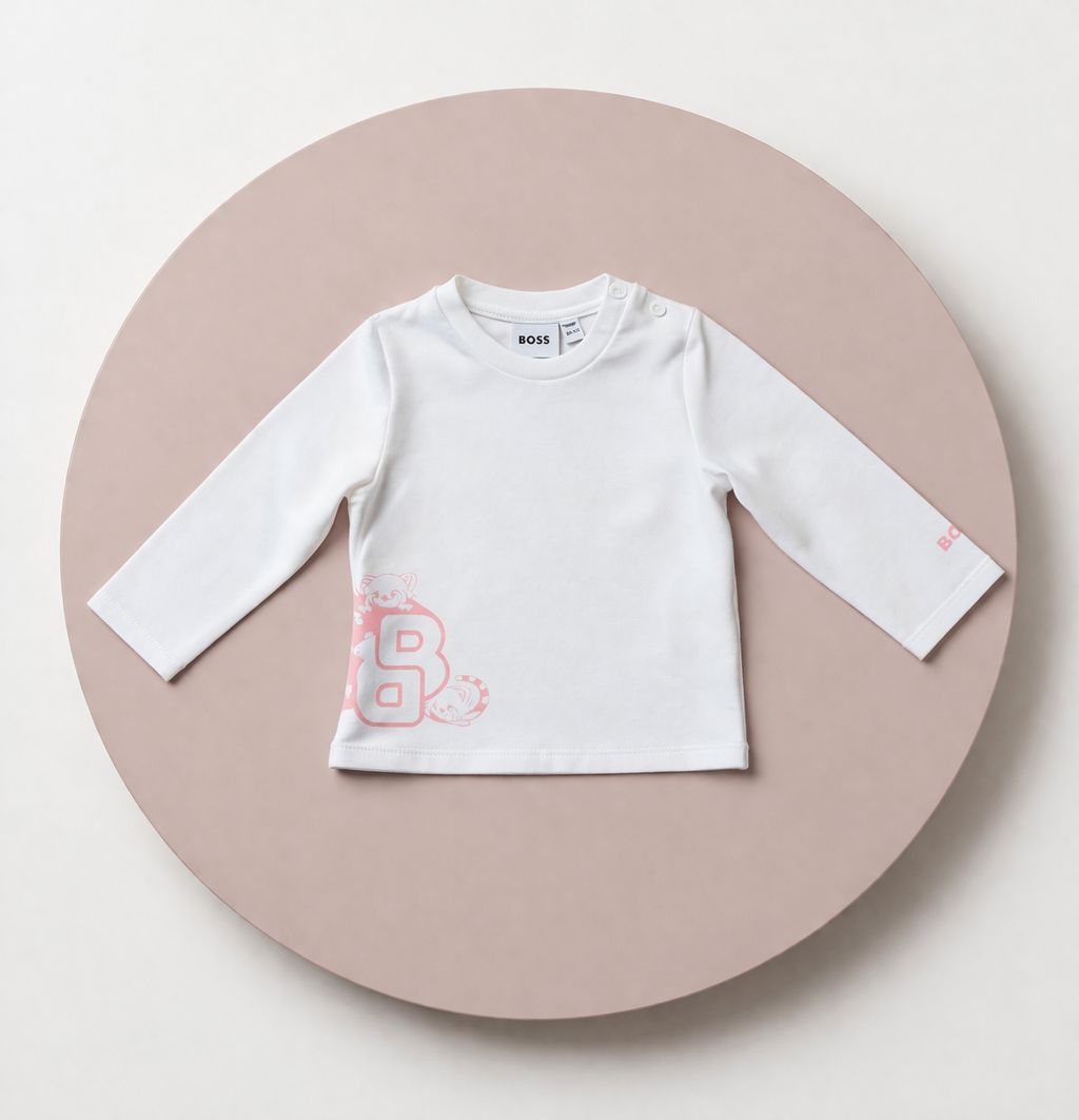 Camiseta de manga larga de BOSS