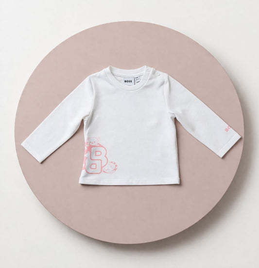 Camiseta de manga larga de BOSS