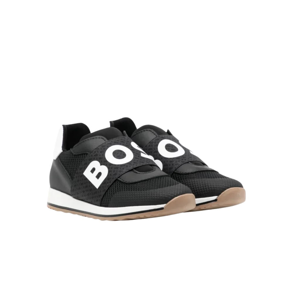 Tenis BOSS Casual Negro con Logo