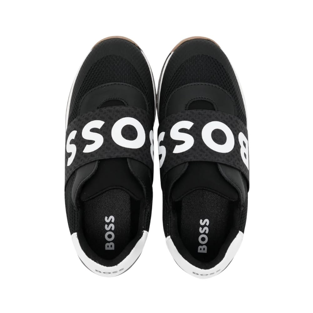 Tenis BOSS Casual Negro con Logo